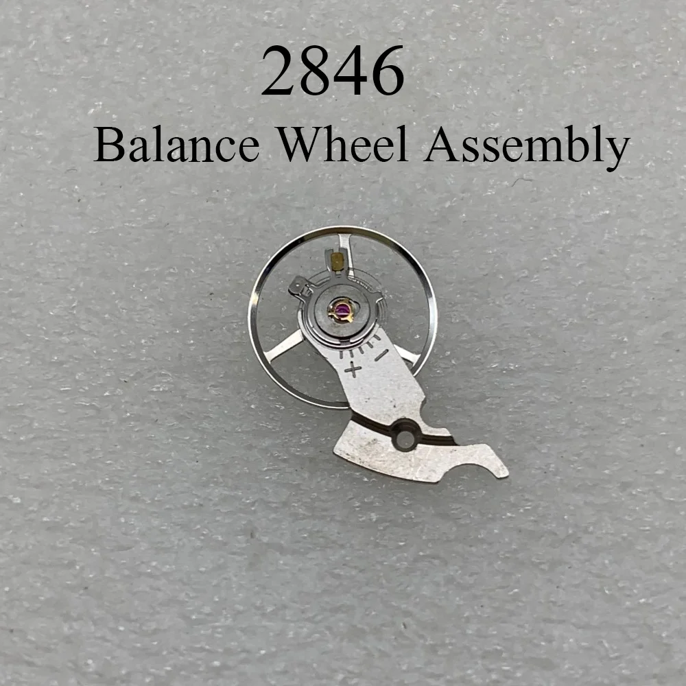 Watch Accessories Balance Wheel Assembly Suitable for ETA2846 C07111 Movement Full Swing Balance Wheel Clamp Set With Hairspring