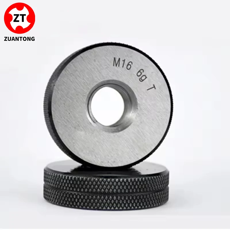 1SET(1*GO+1*NOGO) 6g Accuracy M26-M34 Metric Standard Fine Tooth Thread Ring Gauge Measure Tool X0.5/0.75/1/1.25/1.5/2/3/3.5