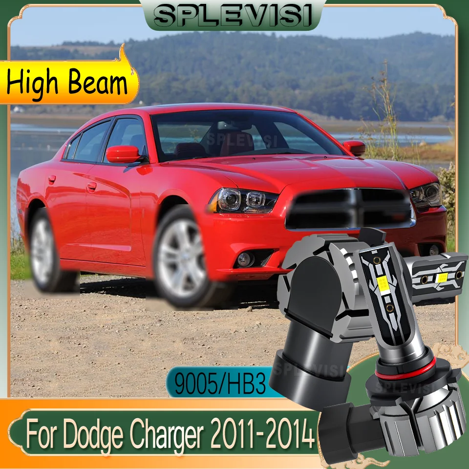 

Ensures Clear Vision Silent Operation Easy Installation durable Headlight LED High Bulbs For Dodge Charger 2011 2012 2013 2014