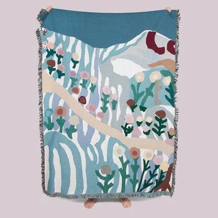 

Casual Blankets Carpet Decoration Carpet Sofa Leisure Carpet Original Single Tapestry Sofa Mat