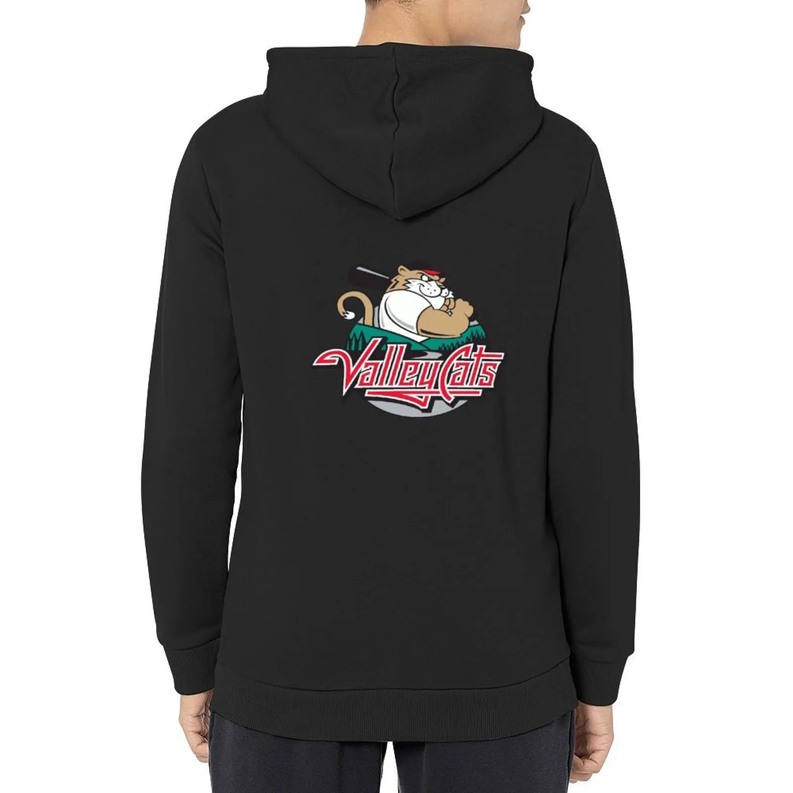 Tri City ValleyCats هوديي ملابس الخريف للرجال معطف بلوزة ملابس رجالية هوديس رجالي