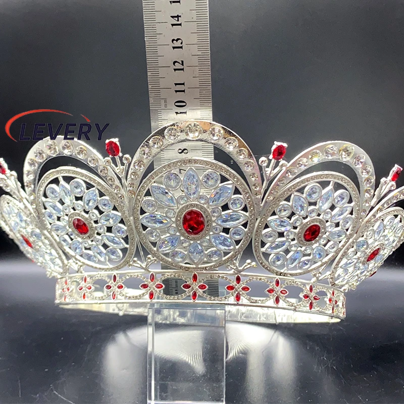 Levery New Miss Universe Nexus Crown Replica Alloy  ZirconCrowns for Pageant Collector view 5
