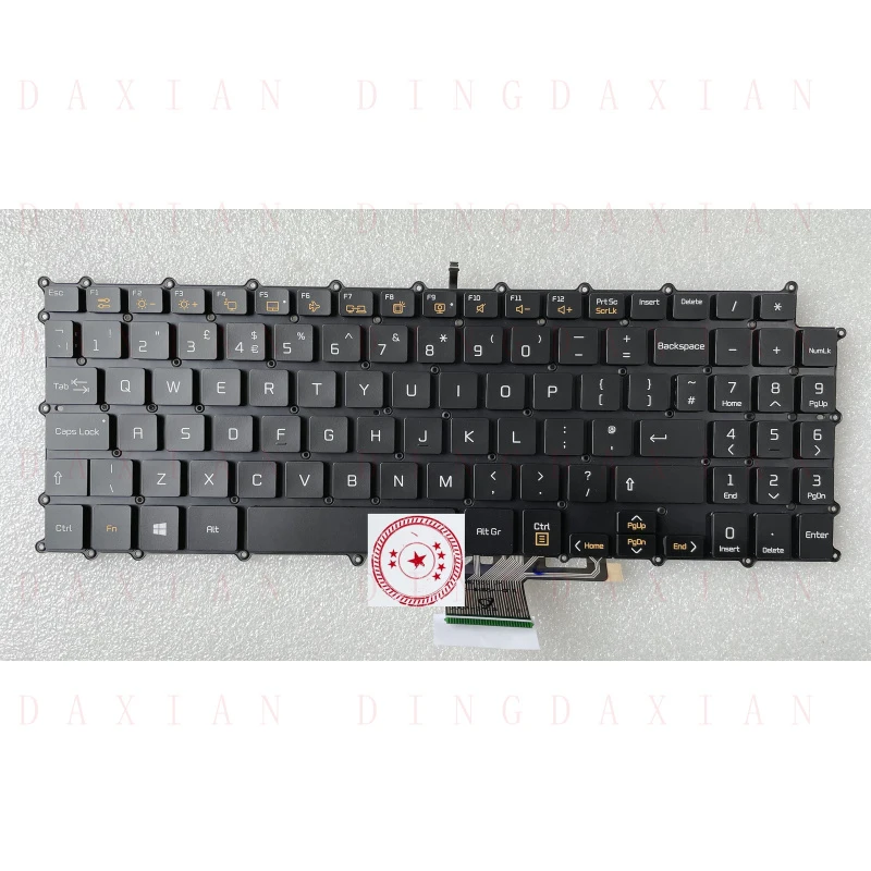 

LL+ New For LG 17Z90N-VA74J 17Z90N-VA74J1 17Z90N-VA74J1 English US Keyboard Backlit