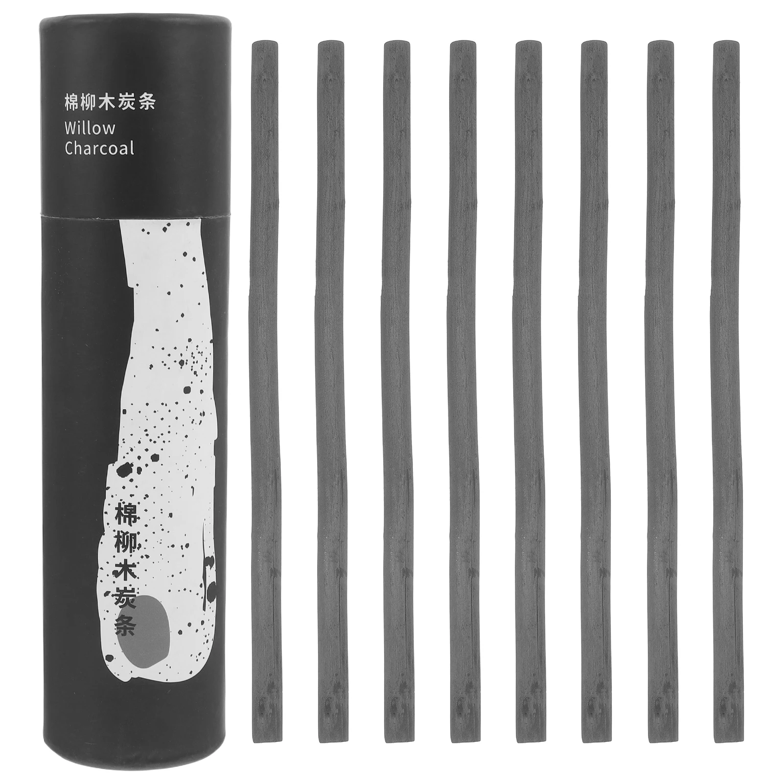 

25Pcs Professional Charcoal Sticks Set Ideal for Sketching Shading Tracing Detailed Artwork Creation Premium Drawing Supplies
