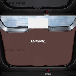 For Haval H6 2020-2021 Trunk Leather Protective Anti-dirty Pad For Tesla Car Trunk Tailgate Protection Pad Accessorie