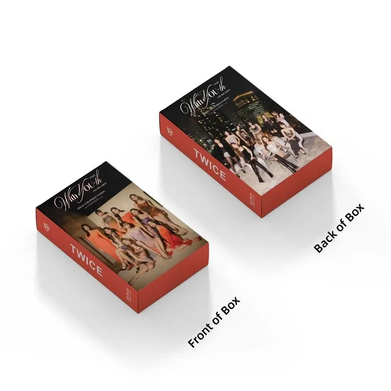 55pcs/set TWICE 4th BEST ALBUM Lomo Cards New IZTY Photo Album The Feels High Quality Photocard Fans Gift