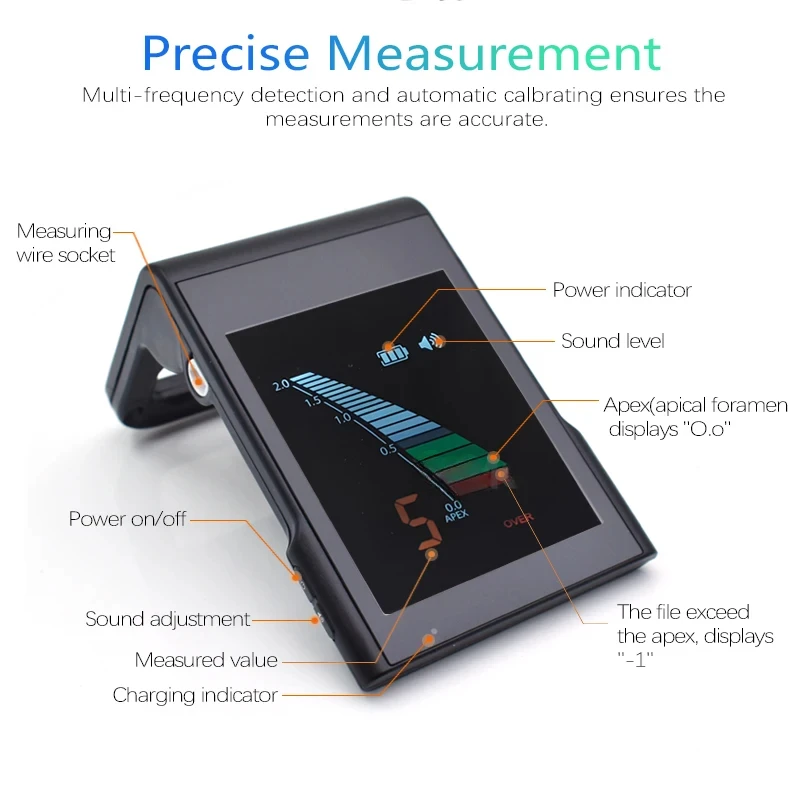 16: 1 Wireless Dental LED Endo Motor Apex Locator Endodontic Root Canal Fit Files Endodontics Instruments