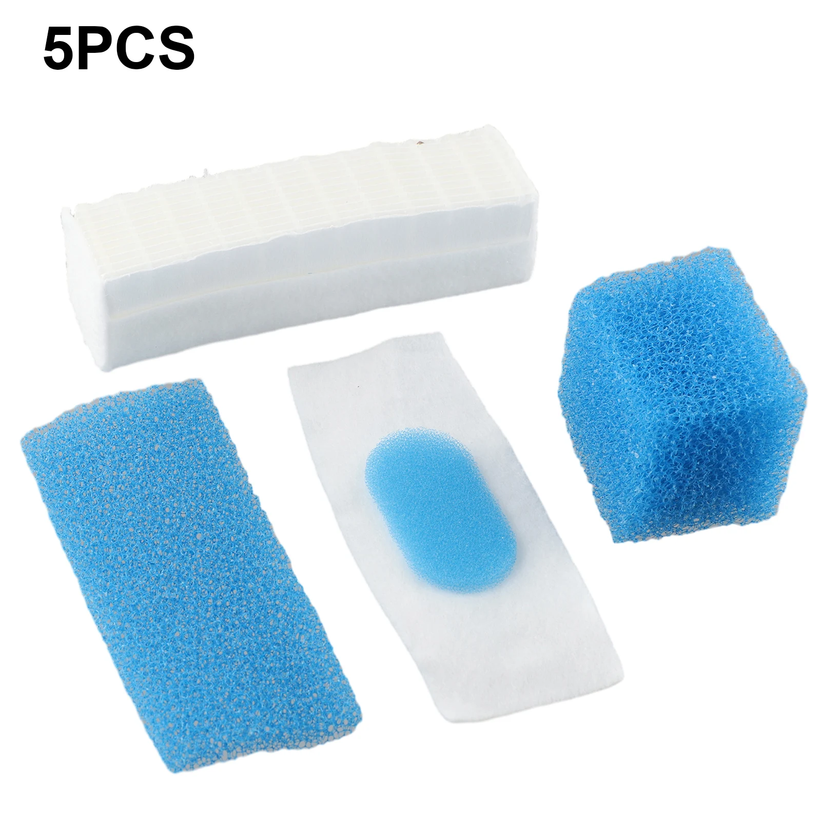 Set of Five Replacement Filters Compatible with For Thomas 787203 and For TT T2 Aquafilters Effective Particle Capture