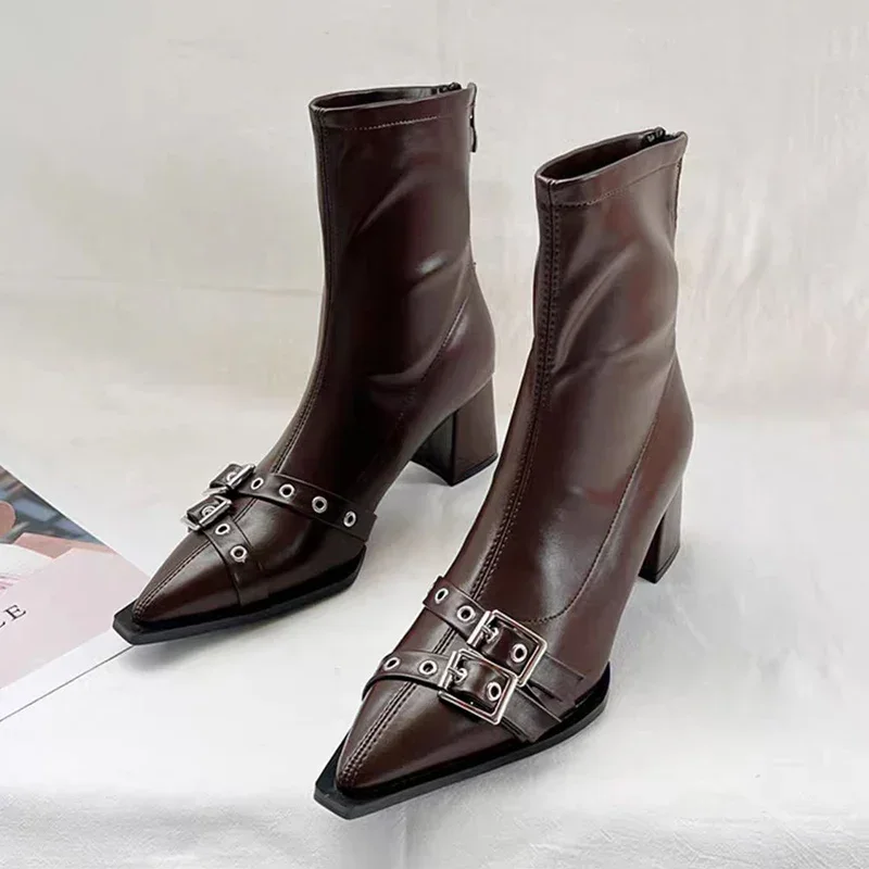 High Heels Ankle Boots Women C – Women'S Shoes Trending 2025 recenzja i cena