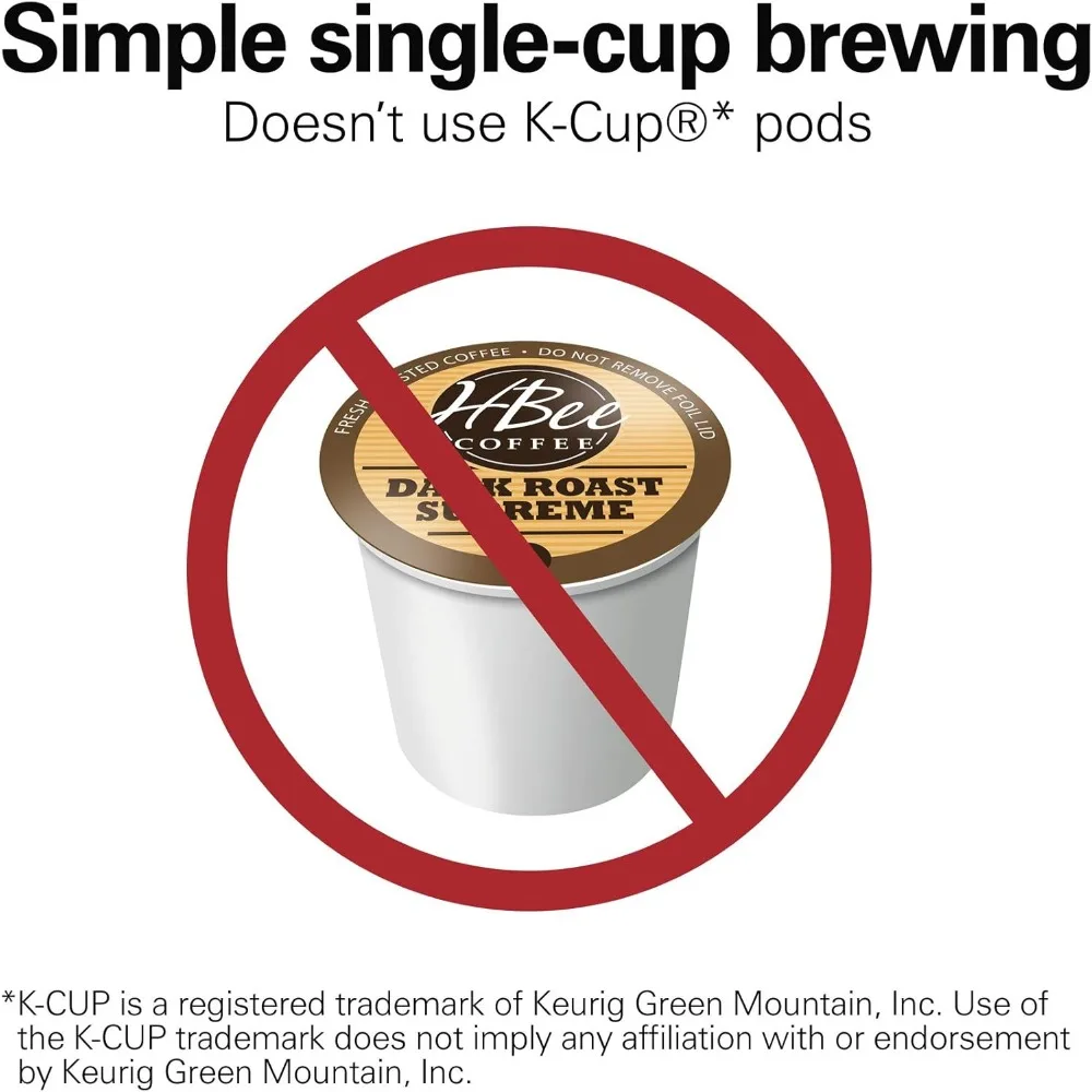 49933 2-Way 12 Cup Programmable Drip Coffee Maker & Single Serve Machine, Glass Carafe, Auto Pause and Pour, White