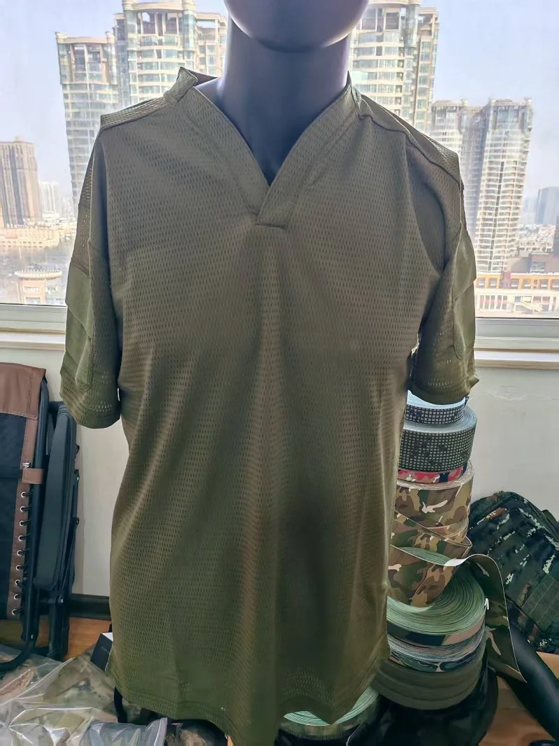 Camiseta táctica transpirable de secado rápido - imagen 4