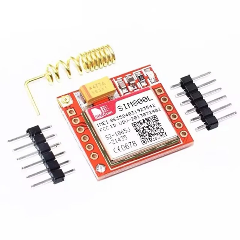 

SIM800L GPRS GSM модуль Core четырехдиапазонный TTL последовательный порт IPX интерфейс PCB антенна Micro-SIM-карта для смартфона Arduino-AU32
