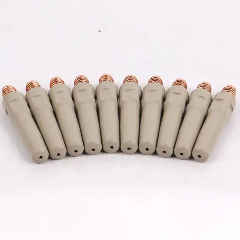 

10Pcs Welding Gun Nozzle with Non-Stick Coating for Slag Protection