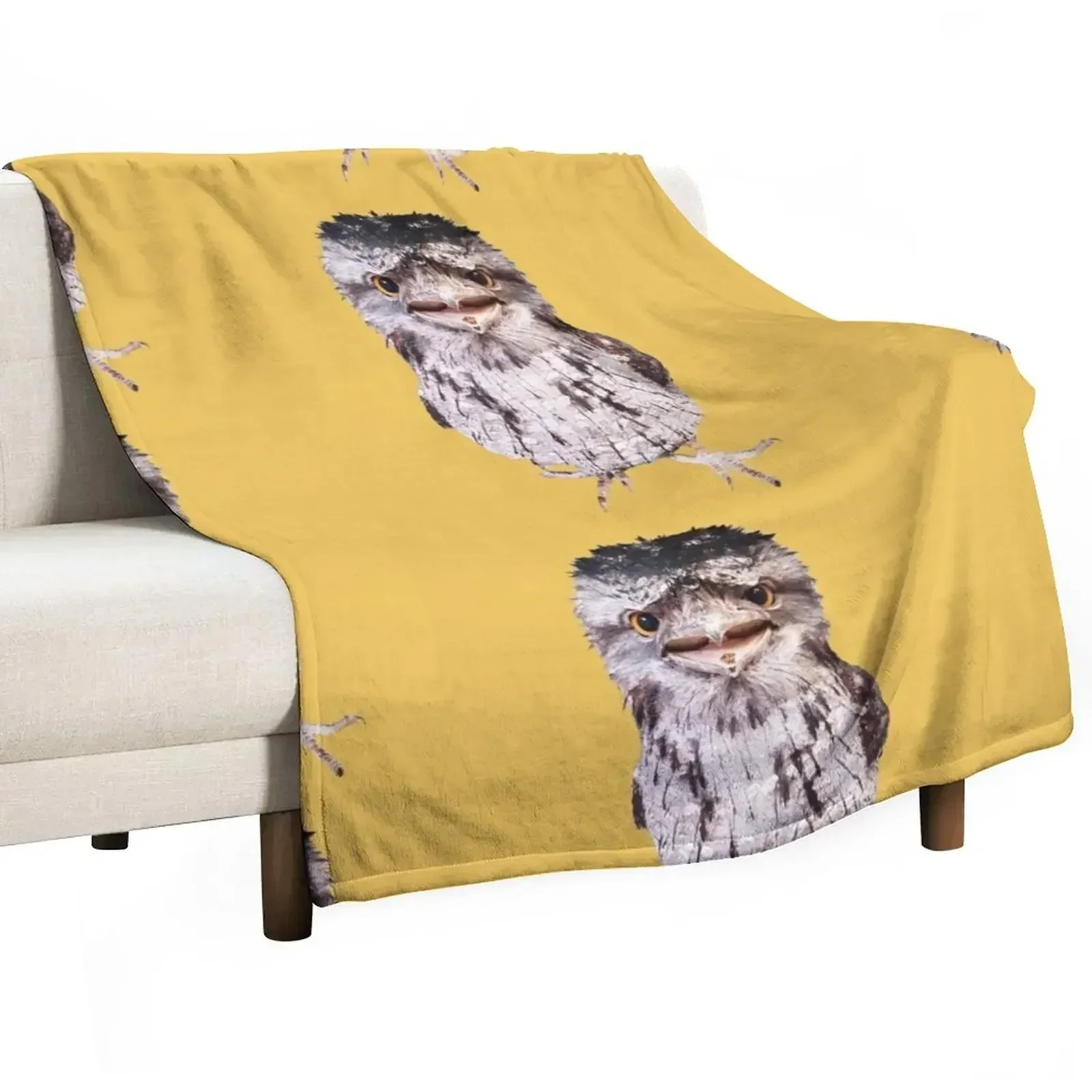 

Bird Tawny Frogmouth Throw Blanket Comforter Sofa Quilt Blankets