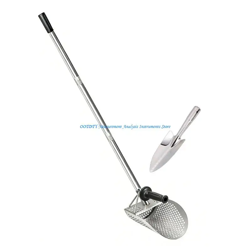 367D Professional Grade 304 Stainless Steel Sand Scoops for Reduced Fatigue and Enhancing Efficiency in Metal Detecting Activity
