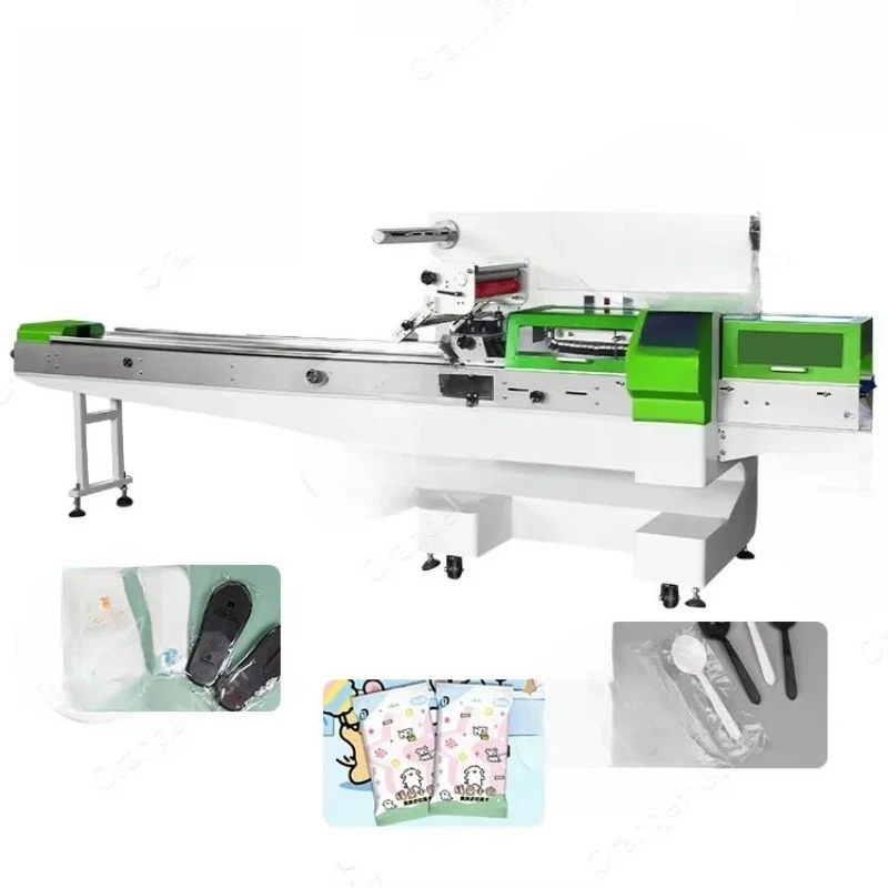 Smart Pillow Packaging Machine Customized Automatic Pillow Packing System Fast Sealing Film Packaging Equipment Manufacturer