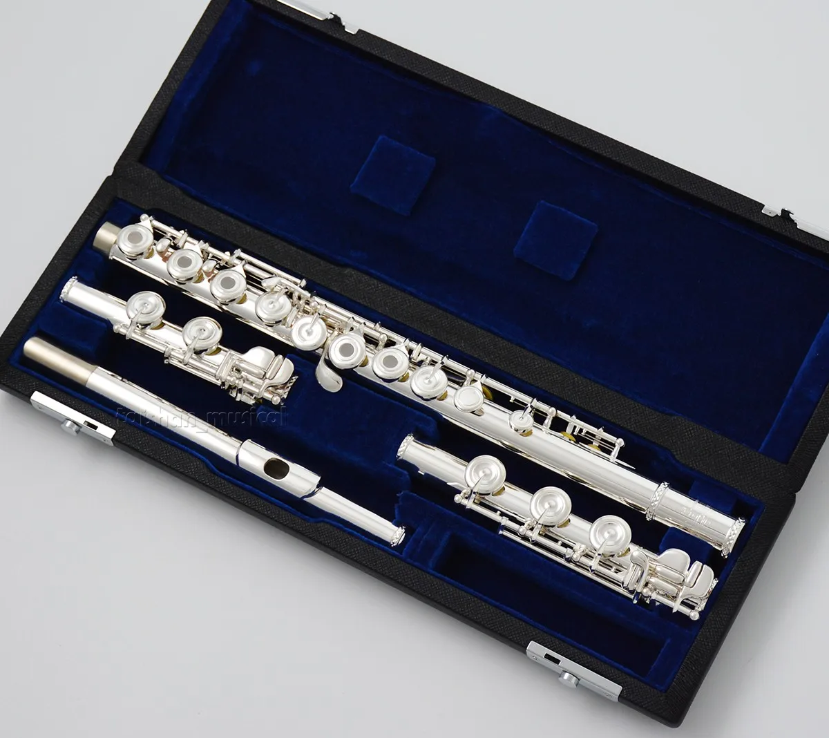 high quality Silver-Plated Flute New D# Roller Offset G With Double Foot Joints
