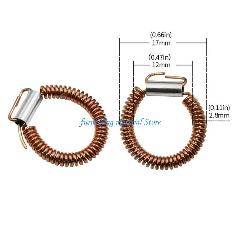 Anillos resorte versátiles Y5GD ROBUSTS ANILLOS ACERO Spring Operación simple para herramienta martillo eléctrico y