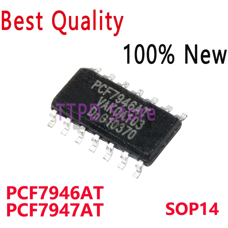 5/PCS New Original PCF7946AT PCF7947AT SOP14 Car Key Motherboard Fragile Chip In StockHgih Quality