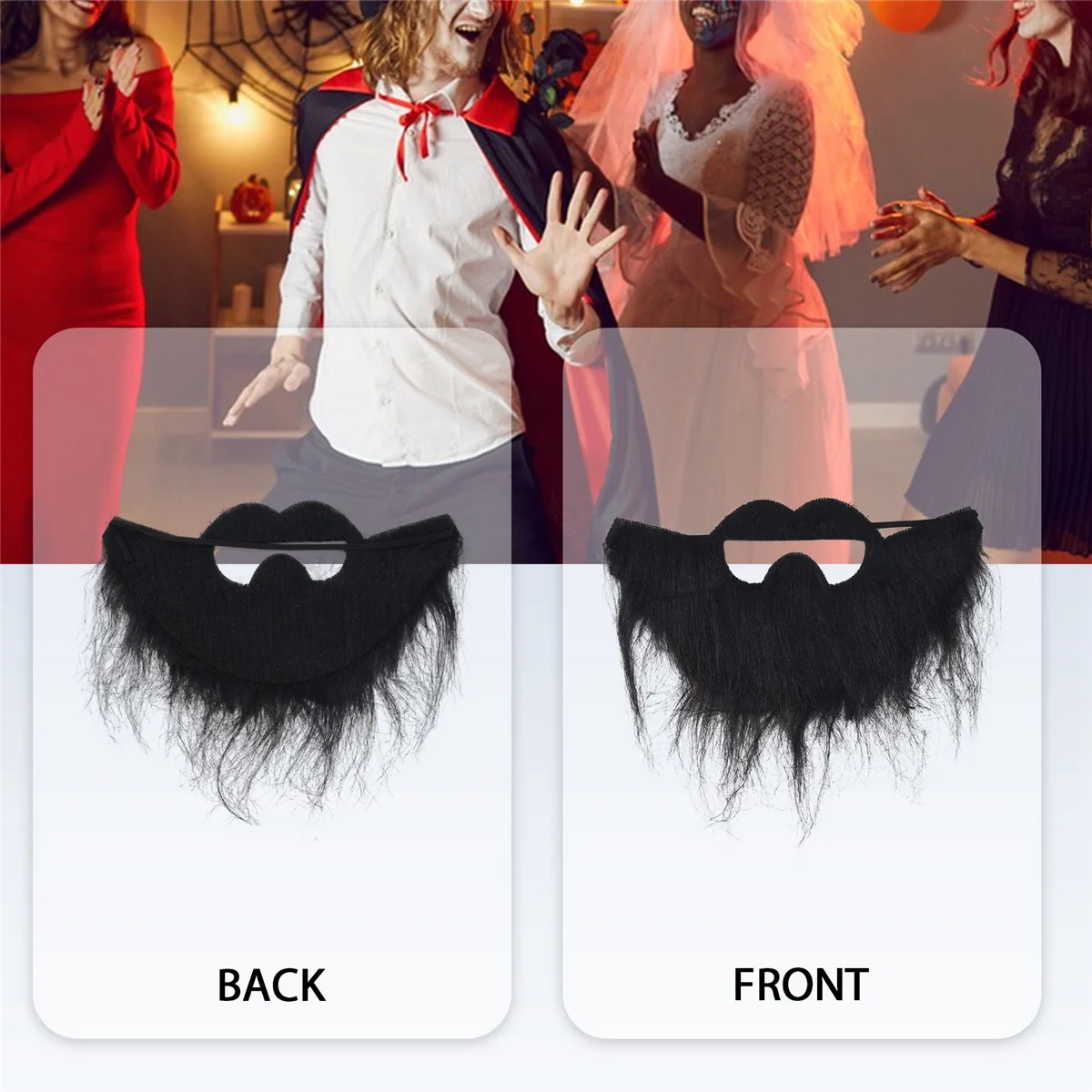 show Props Simulation fake beard