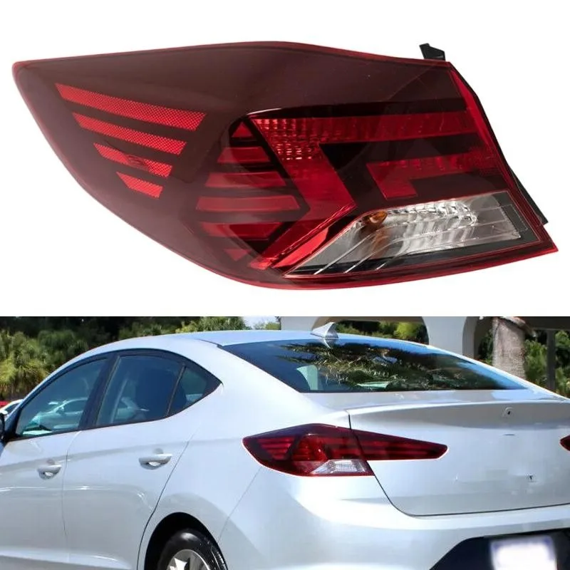 

Left Side Outer Tail Light Rear Brake Lamp 92401-F2500 Fit for Hyundai Elantra 2019-2020
