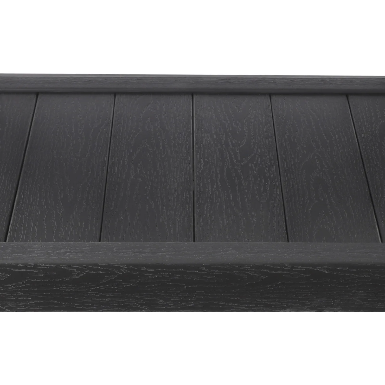 2-Step حوض استحمام ساخن خطوة سوداء نونسليب القدم البراز WPC غسل قدم درجة سلم بالوعة الحمام خطوة البراز للمنزل في الهواء الطلق #5