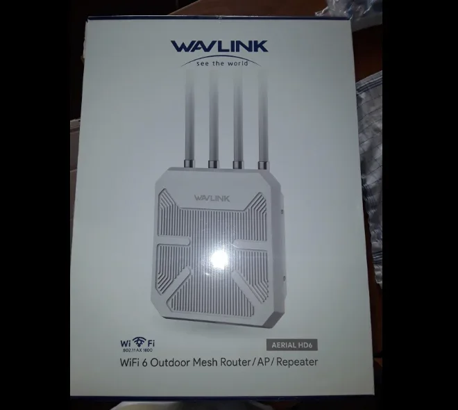 WiFi Extender WAVLINK AX1800 WiFi6 Wireless Outdoor Access Point WiFi Long Range Repeater