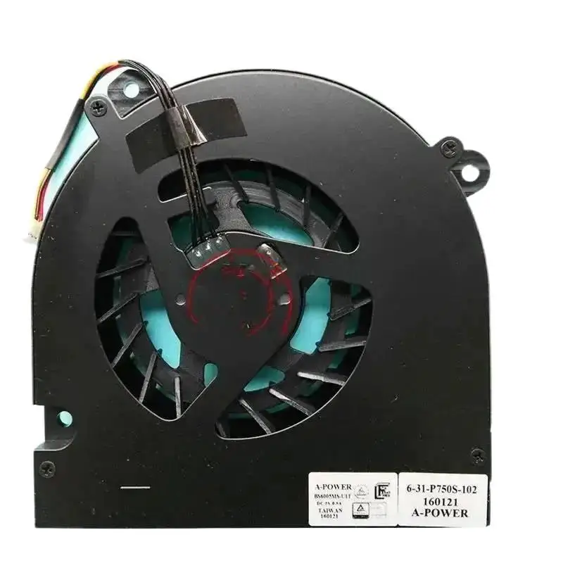 

Новый вентилятор охлаждения процессора ноутбука для P870DM-G P775DM-G P751ZM P750ZM P770ZM Raytheon G155 Fan 6-31-P750S-102