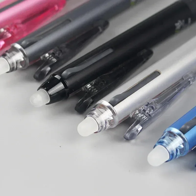 

New 1pc PILOT Erasable Gel Pen Frixion Ball 2 In 1 Multicolor Pen 0.5/0.38mm LKFB-40EF Retractable Gel Pen School Stationery