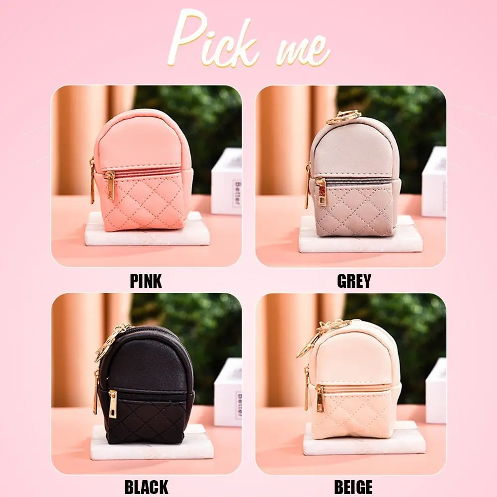 Colgante portátil Mini Backpcak Monedero Mini bolso Monedero Llavero