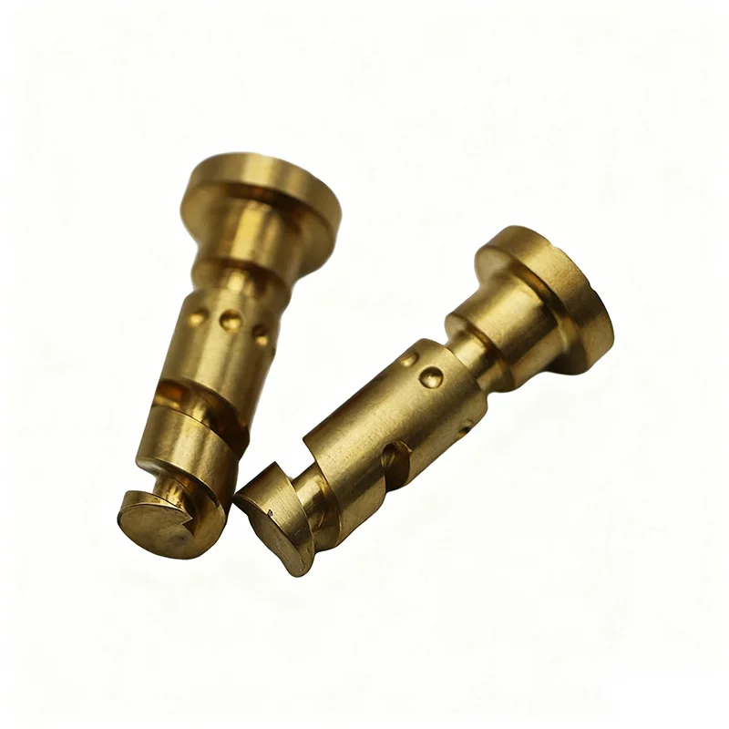 

Custom Brass Precision Machined Multi-stage Shaft Components CNC Machining 5 Axis OEM 3 4 Axis CNC Brass Precision Parts