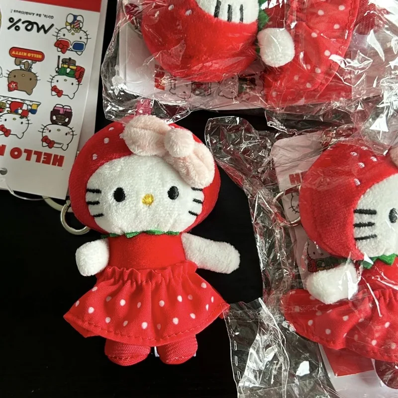 8 سنتيمتر شخصية أنيمي مرحبا كيتي ألعاب من نسيج مخملي Kawaii دمية المفاتيح قلادة pp القطن ملء زوجين كتاب التعبئة والتغليف الديكور