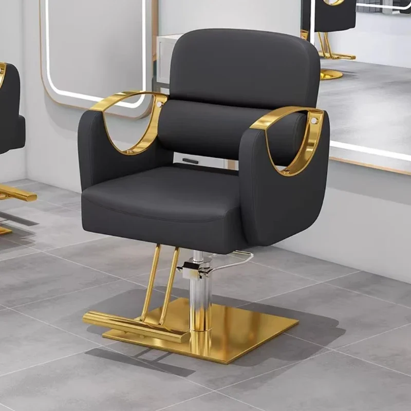 

Professional Luxury Barber Chair Classic Gold