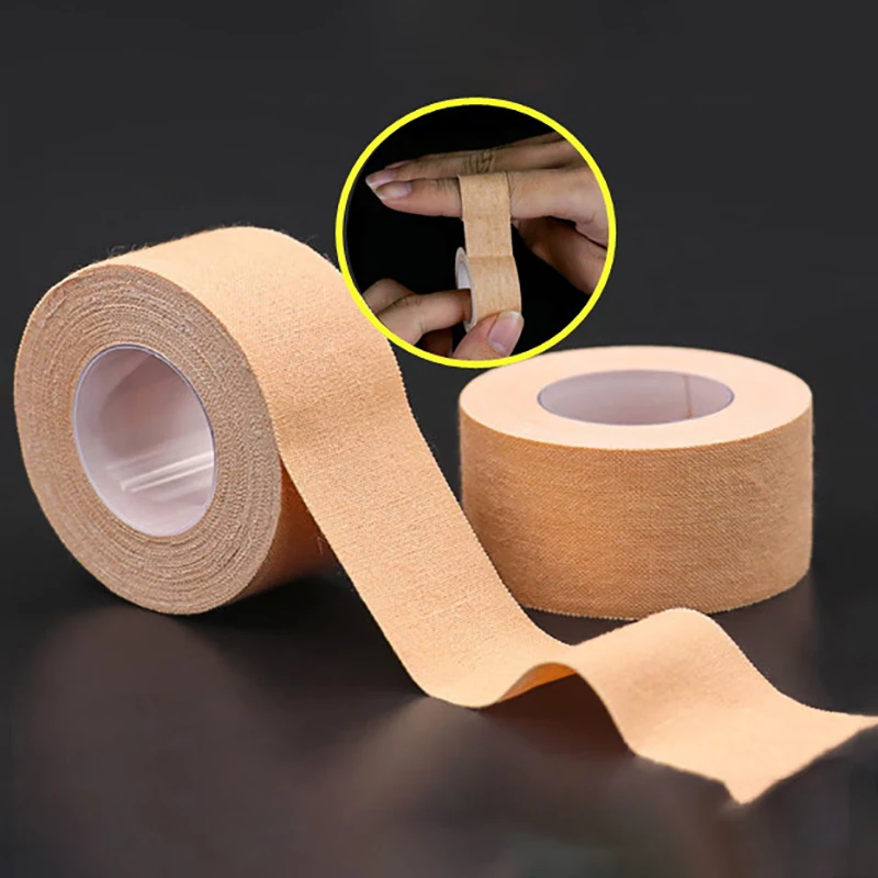 1.25/2.5/5cm * 5m Medical Adhesive Tape Hand Foot Chapped Breathable Adhesive Plaster Pure Cotton Cloth Type White Adhesive Tape