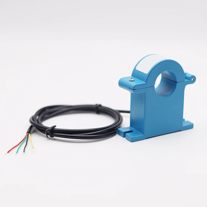 DC0-50A 100A 200A 1000A misuratore di ampere cc di tipo Din con allarme ampere alto e relè di allarme basso misuratore di corrente con sensore a