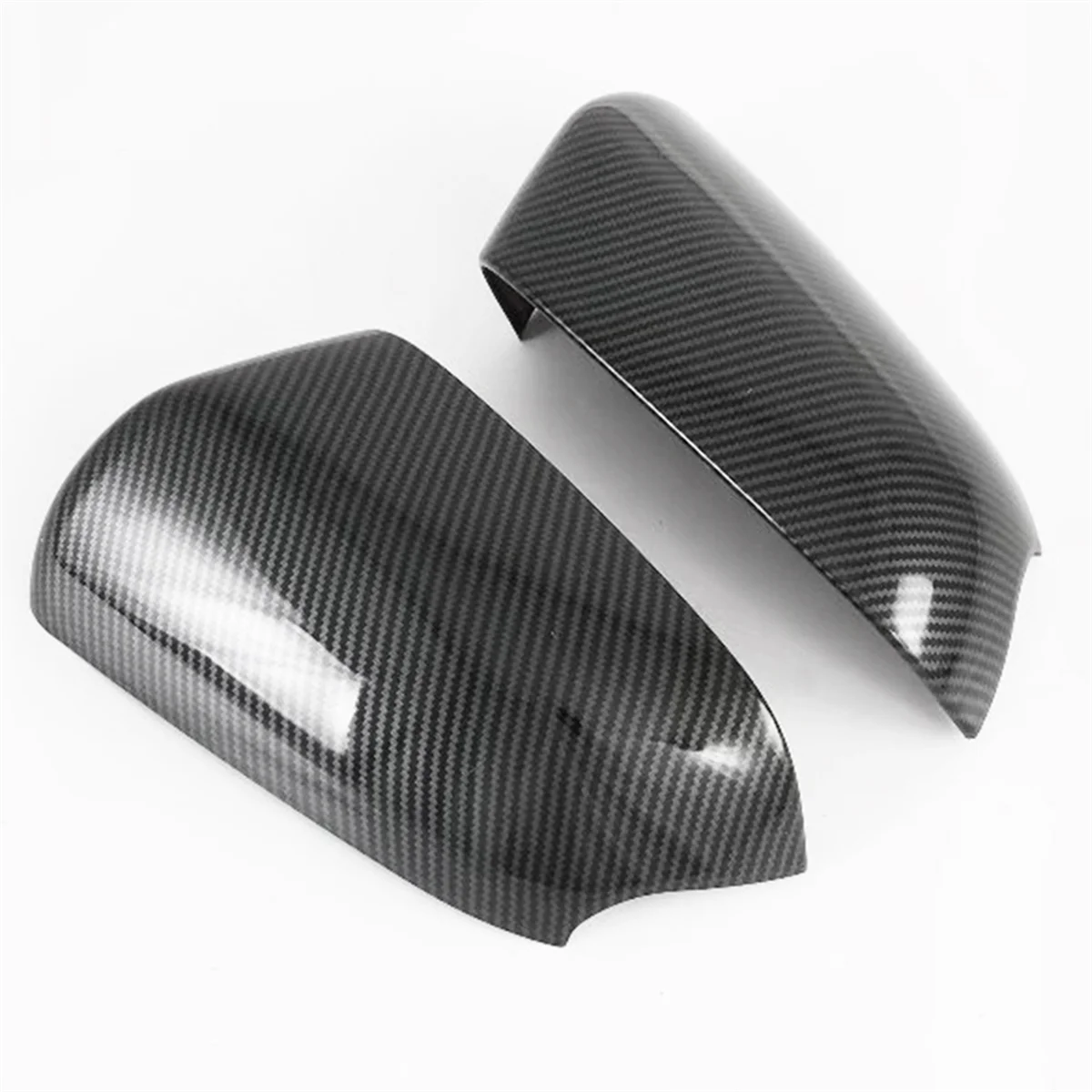 2Pcs Carbon Fiber Rear View Mirror Cover-Side Door Mirror Cover Cap for Hyundai Venue 2019-2020