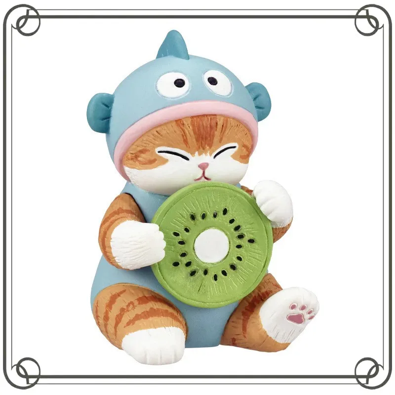 

Hello Kitty×Mofusand Cross-dressing Gashapon Collection Ornament Action Figure Model Toys