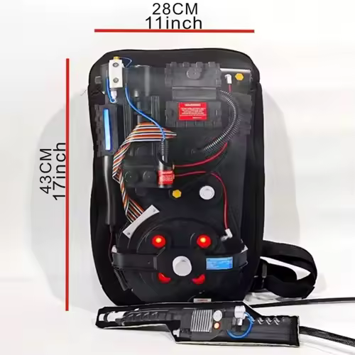 Ghostbusters Movie Kids Adults Cosplay CostumesHalloween Carnival Theme Party Clothes with Proton Pack Fans Collection - Image 4
