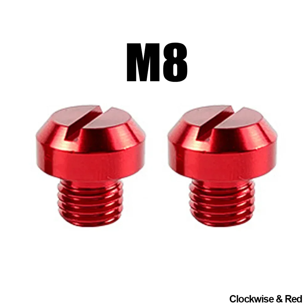 2PCS M8 M10 * 1,25 Motorrad Spiegel Loch Stecker Schraube Schrauben Für Yamaha Honda Kawasaki Suzuki BMW Aprilia Ducati universal