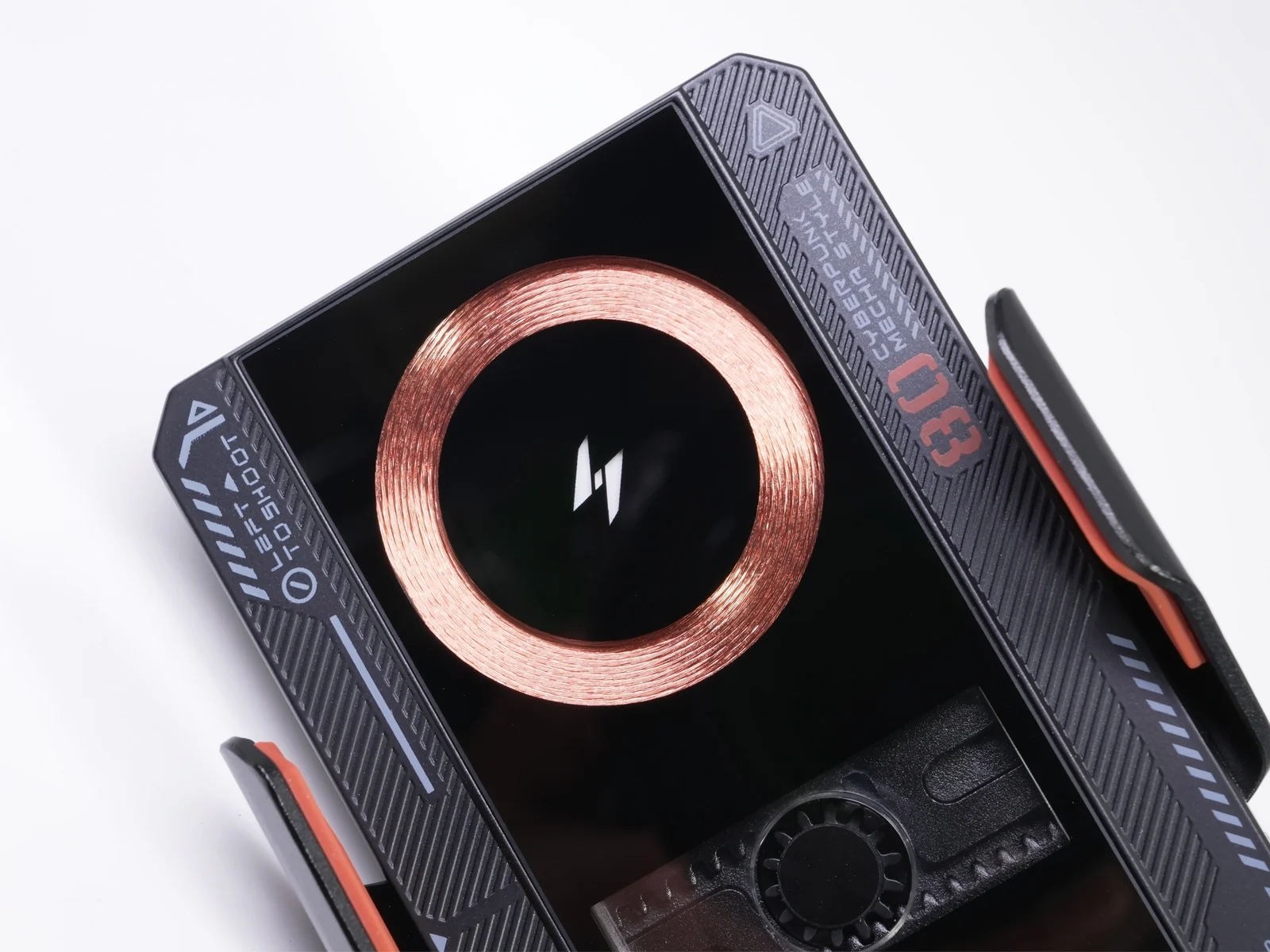 Auto Drahtlose Ladegerät Magnetische Auto Auto Halter Telefon Halterung Für Samsung iPhone Xiaomi Infrarot Induktion 66W Schnelle Ladestation – Detail 5