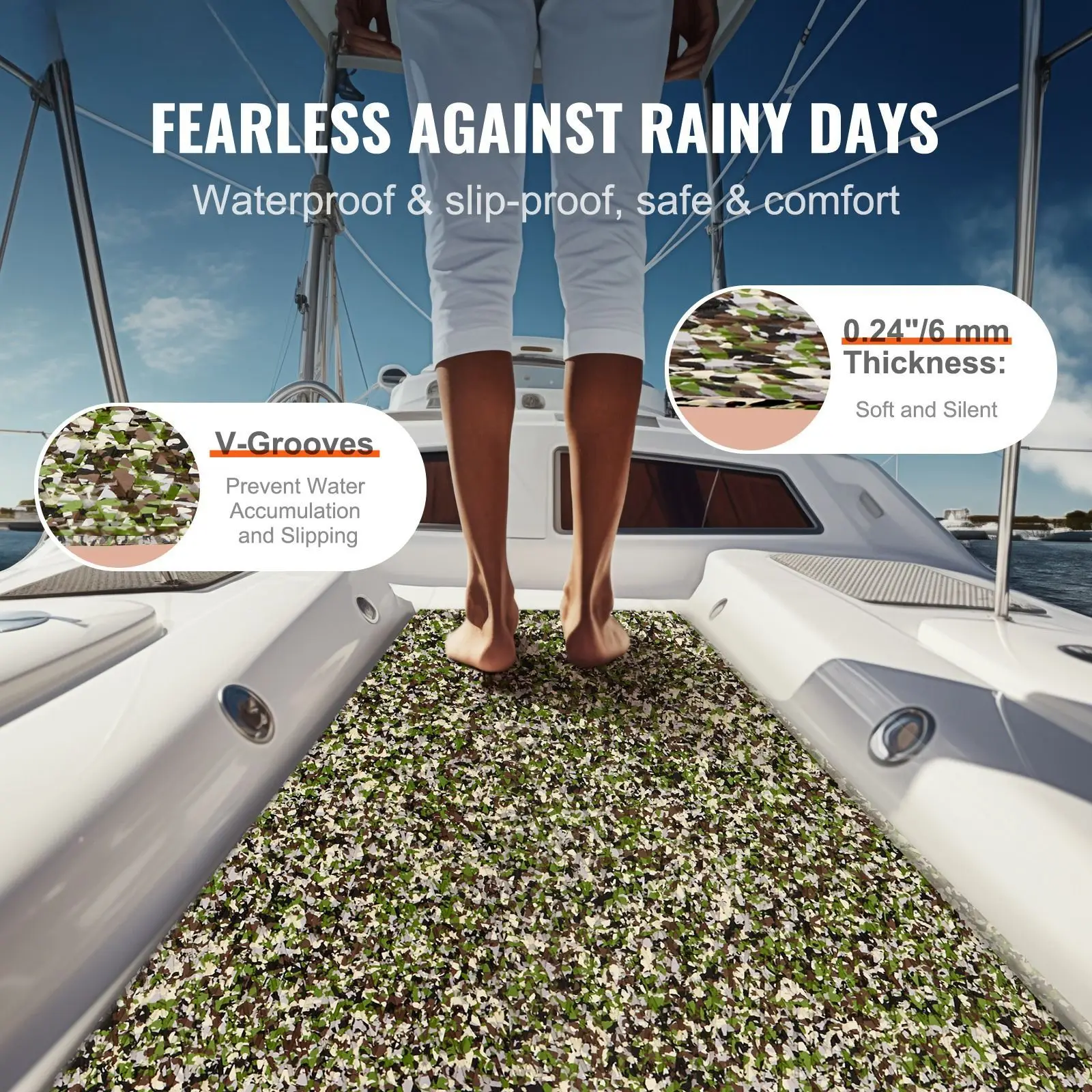 Boat Flooring, EVA Foam Decking 94.5