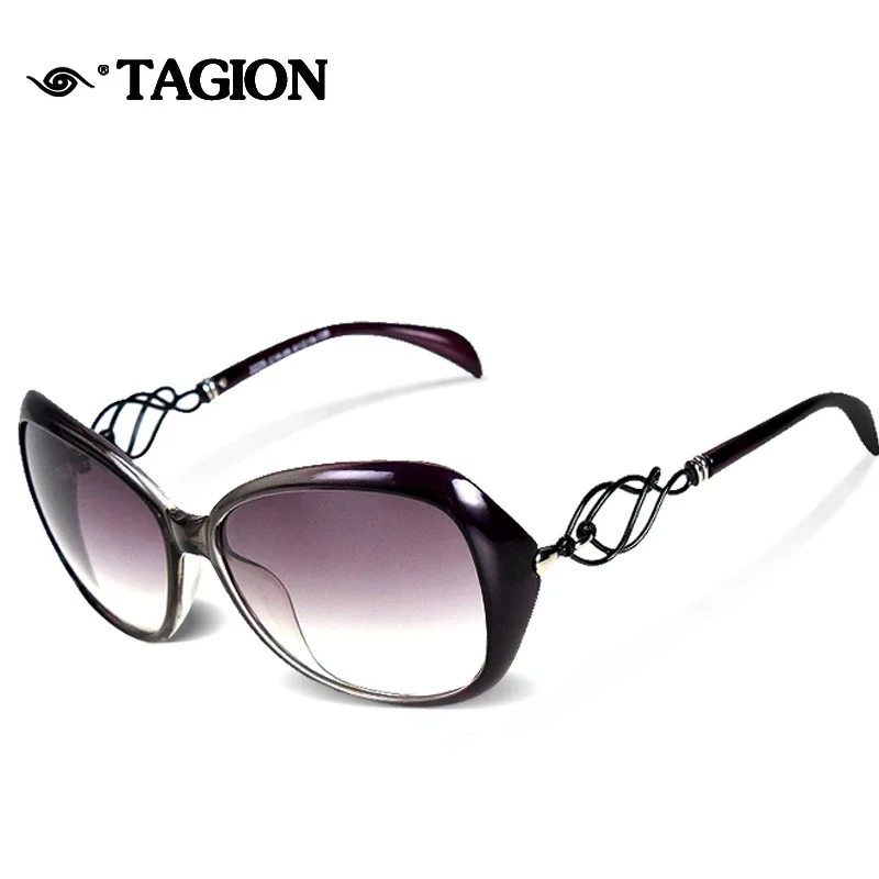 TAGION Elegant Female Sunglasses Women Plastic Butterfly Sun Glasses Traveling Eyewear Driving Goggles Oculos De Sol Feminino