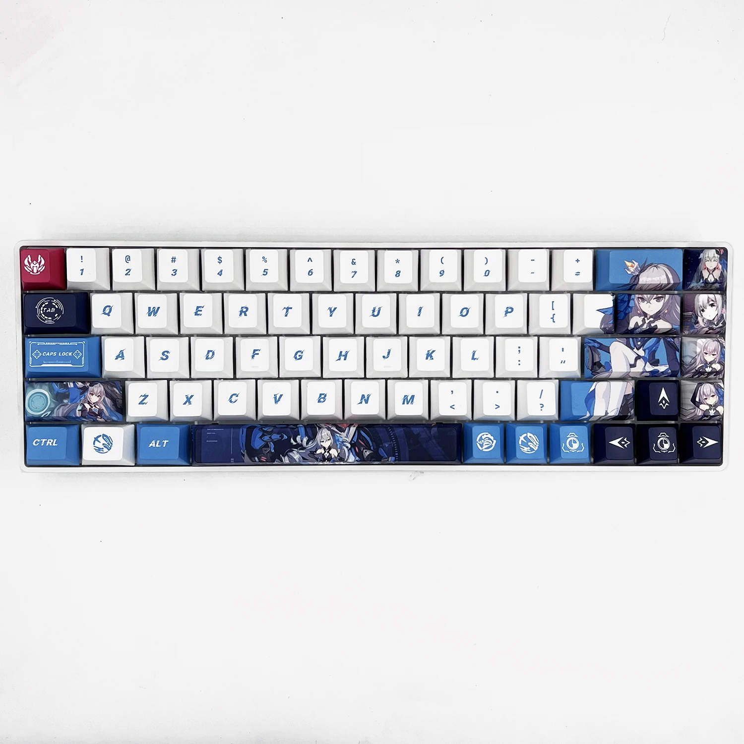 136 chaves herrscher da razão tema keycap cereja perfil pbt sublimação keycap teclado mecânico compatível com mx axis