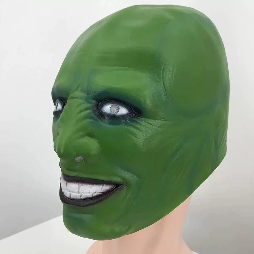 Sohn der Maske 2 Stanley Lpkiss Jim Carrey Clown Latex Halloween Lustige Gruselige Karnevalsparty Maskerade Festival Maske Requisiten