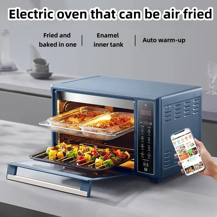 electric oven household multifunctional cake bread household oven baking machine 38L large capacity electric oven