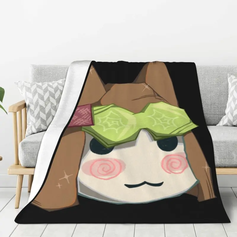 Flanela quente Cartoon Animação Throw Blankets, Custom Toro, Inoue Cat Pilot Blanket, velo macio, sofá, colcha do quarto, primavera, outono