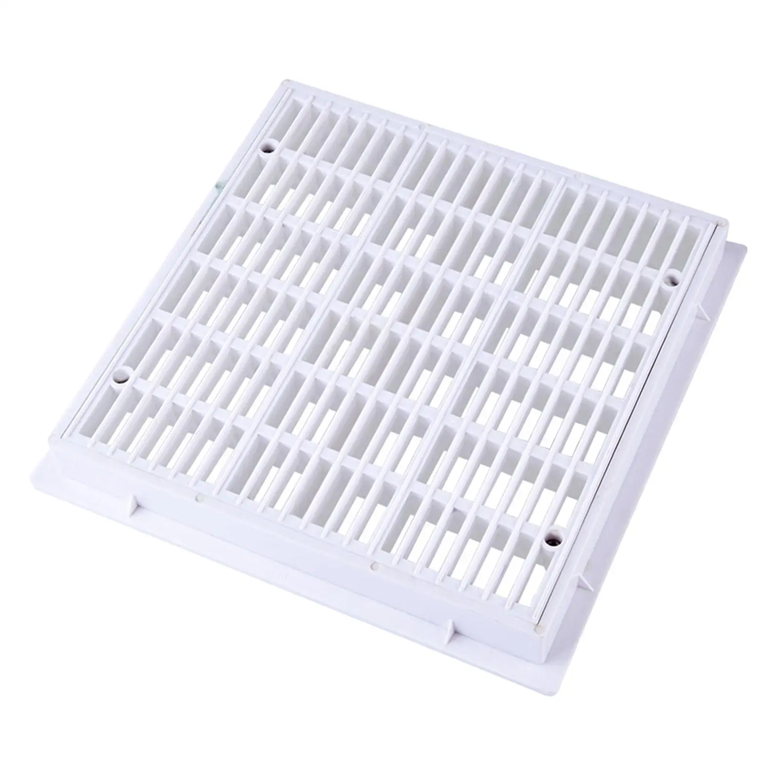 Replacement Pool Main Drain Cover Square ABS Drainer for Ground Pools Water Outlet Adapter Debris Filter