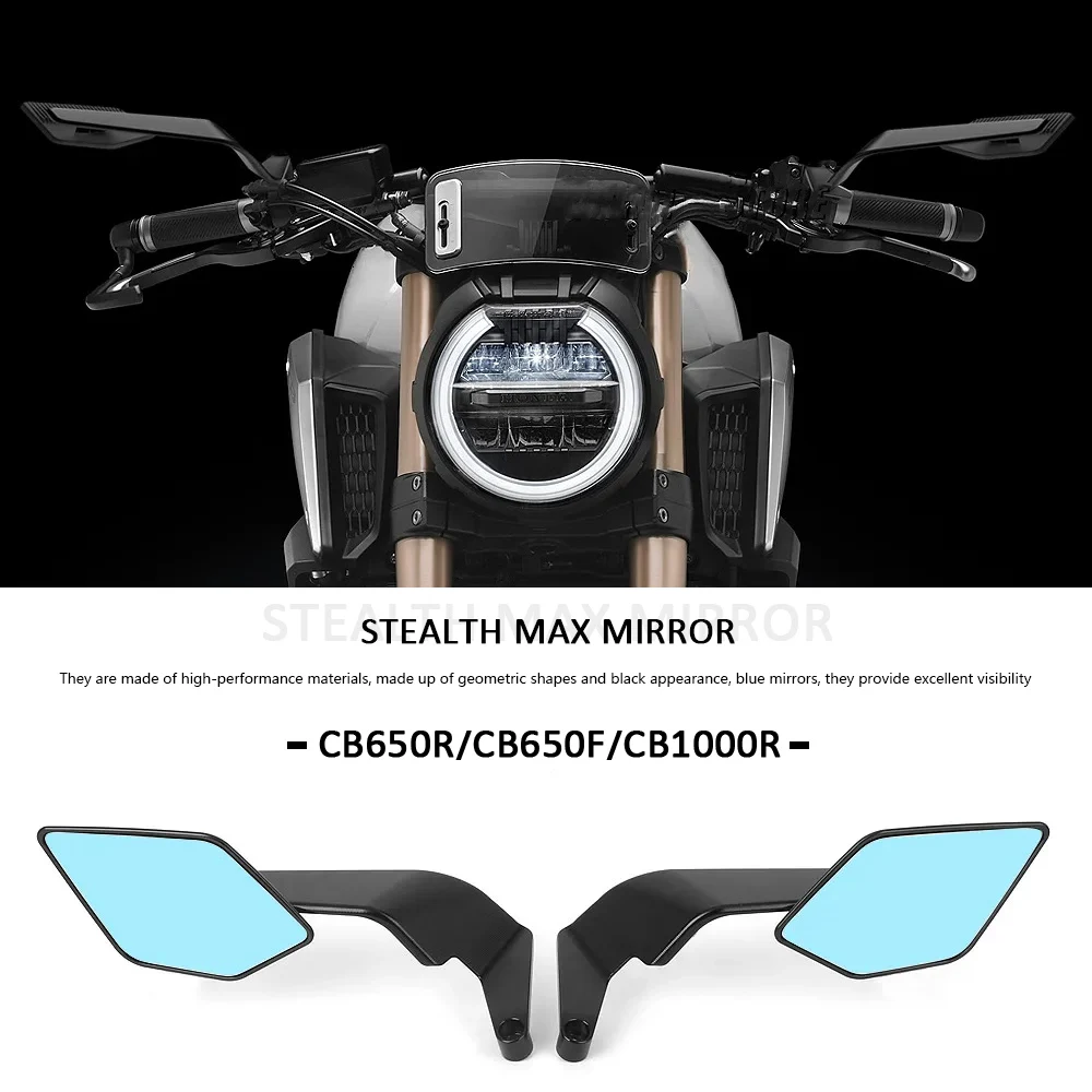 

CB1000R CB 1000 R ABS New Motorcycle Rear View Mirrors For Honda CB650R CB650 R CB650F Adjustable Aluminum Mirror Accessories