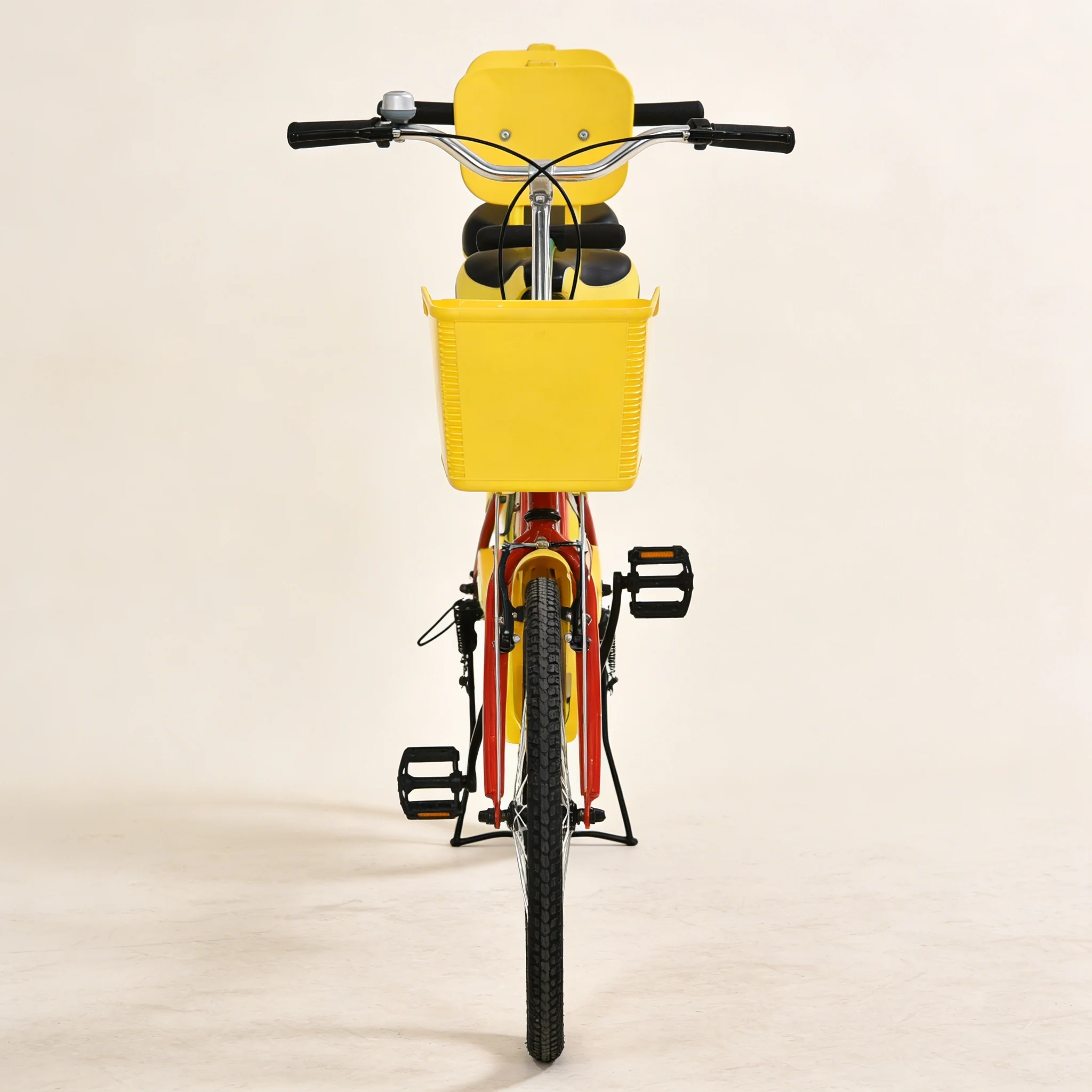 High-quality adjustable triple double bicycle, durable family bicycle, suitable for outdoor recreational cycling, park sightseei