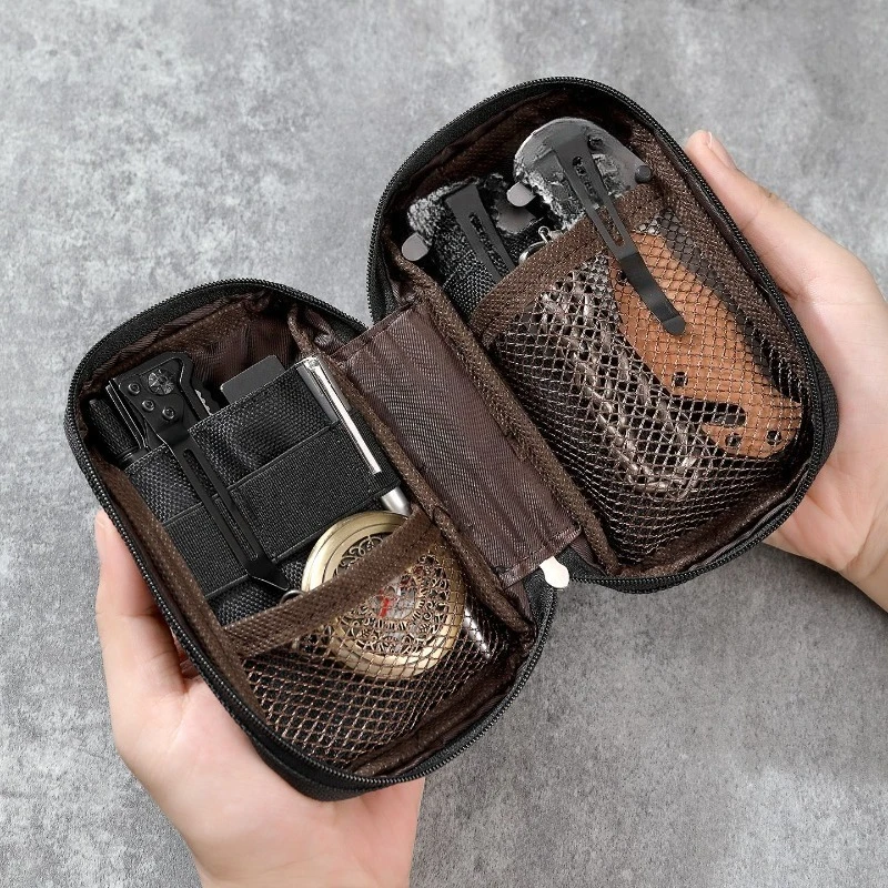 

Travel Cable Organizer Waterproof Oxford Cloth Portable USB Charger Storage Bag